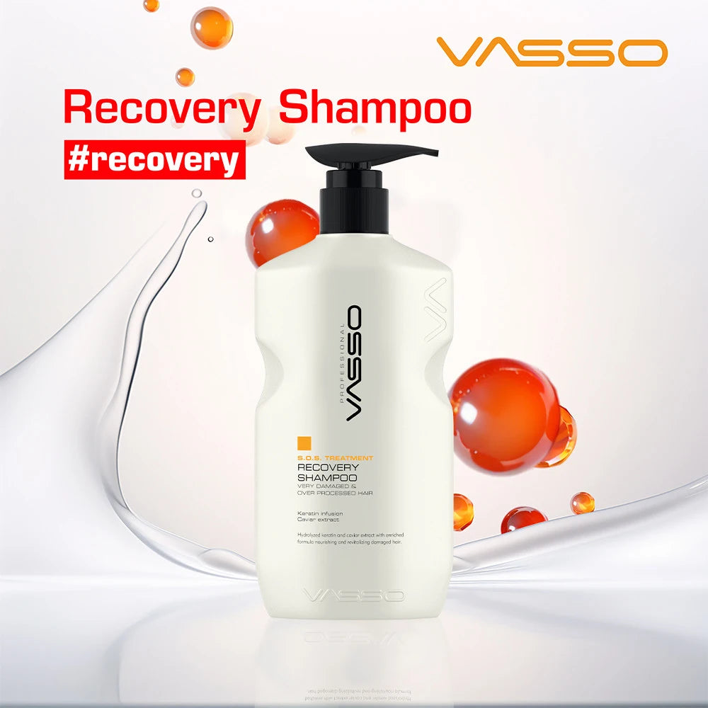 Vasso Sos Treatment Recovery Shampoo 16.9oz (500ml)