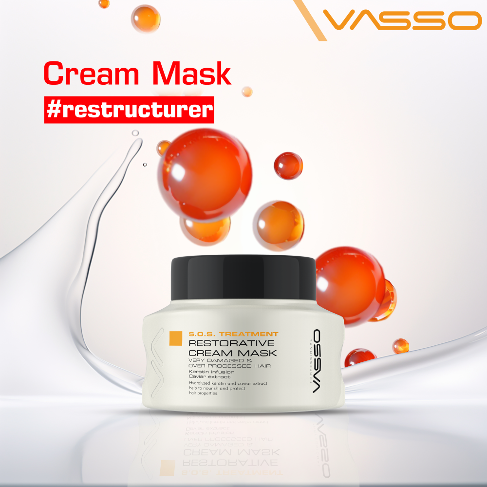 Vasso SOS Restorative Cream Mask 5.07oz (150ml)