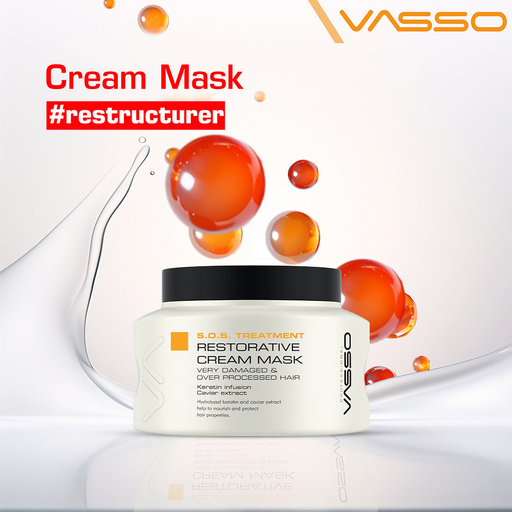 Vasso SOS Restorative Cream Mask 17.75oz (525ml)
