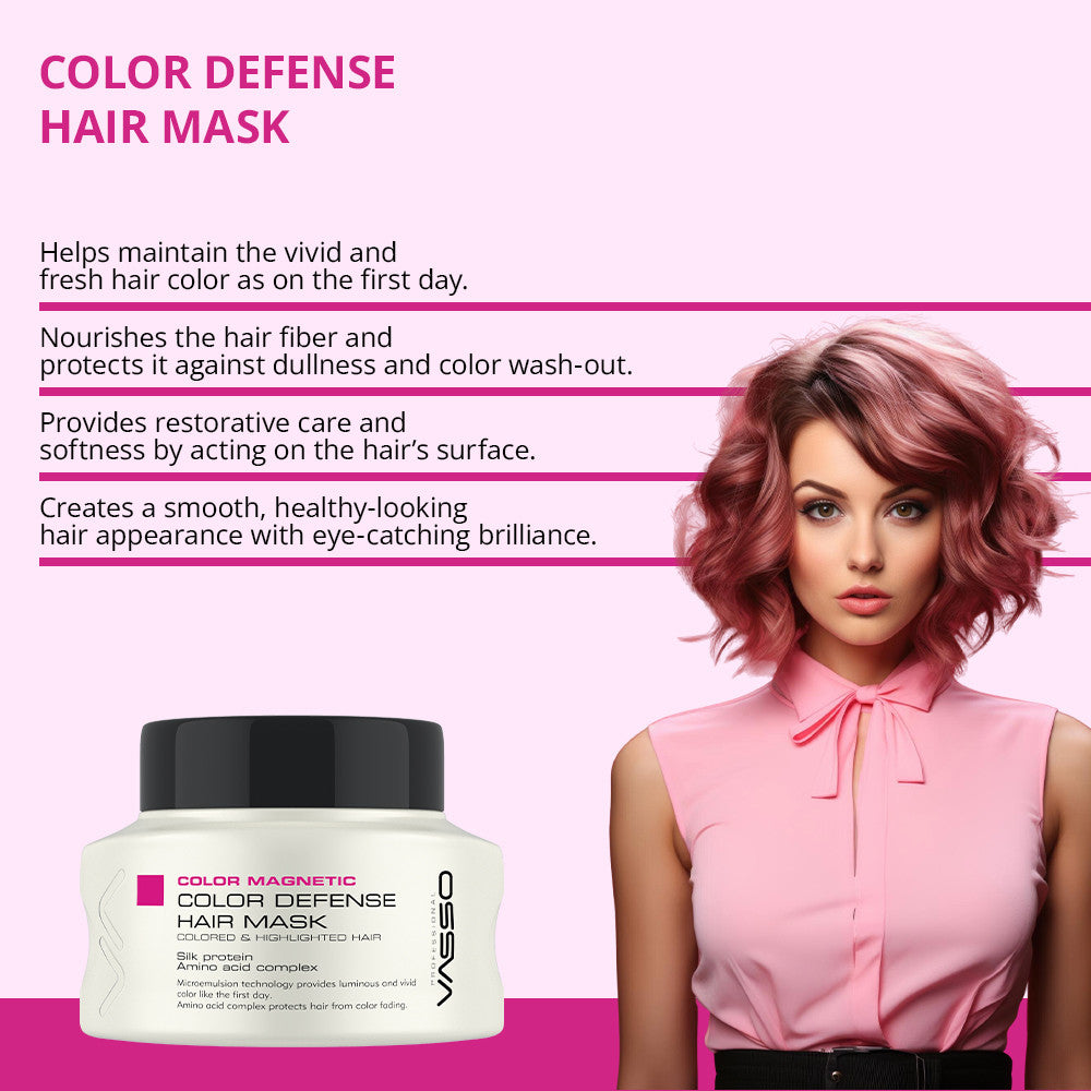 Vasso Color Magnetic Hair Mask 5.07oz (150ml)