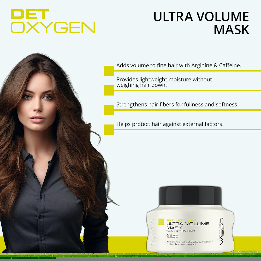 Vasso Det Oxygen Ultra Volume Mask 5.07oz (150 ml)