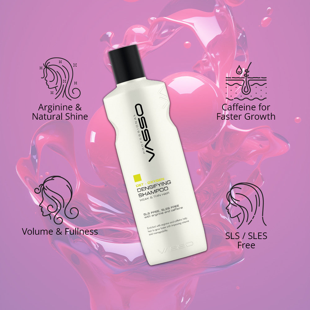 Vasso Det Oxygen Densifying Shampoo 9.3oz 270ml