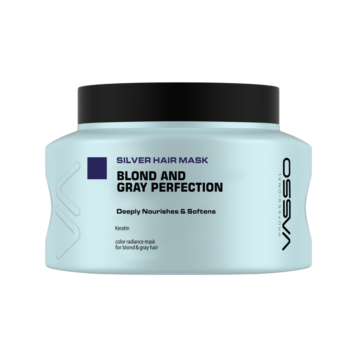 Vasso Color Balance Silver Hair Mask 17.75oz (525 ml)