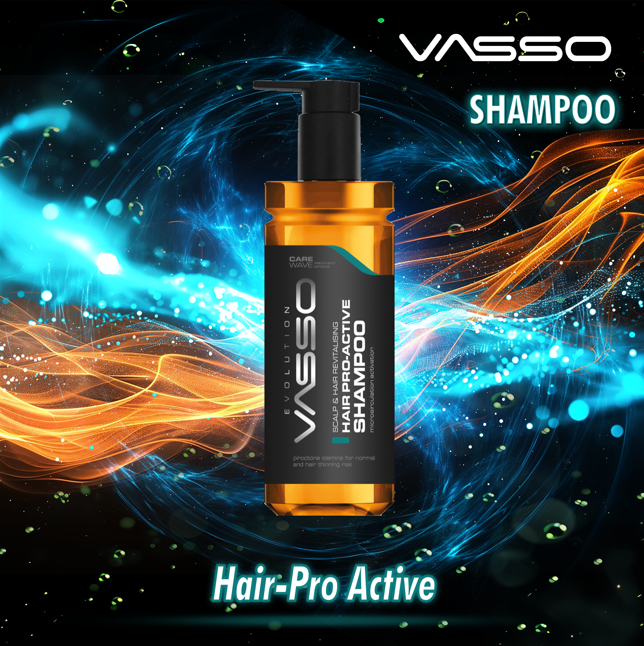 VASSO Pro-Active Hair Shampoo Scalp and Hair Revitalising