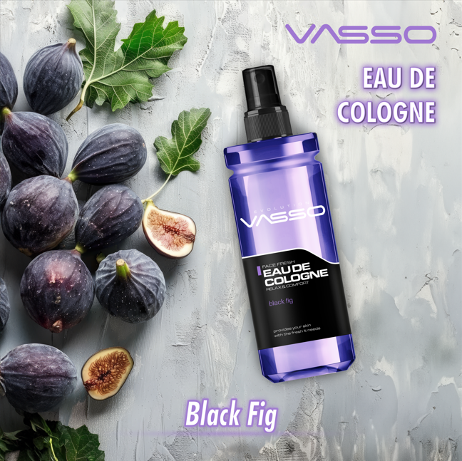 Vasso Eau De Aftershave Cologne – Black Fig
