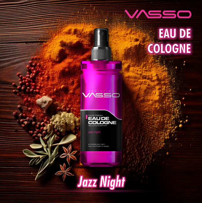Vasso Eau De Aftershave Cologne – Jazz Night