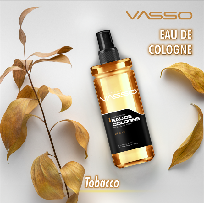 Vasso Eau De Aftershave Cologne – Tobacco