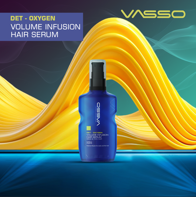 Vasso Det Oxygen Volume Infusion Hair Serum 3.38oz (100 ml)