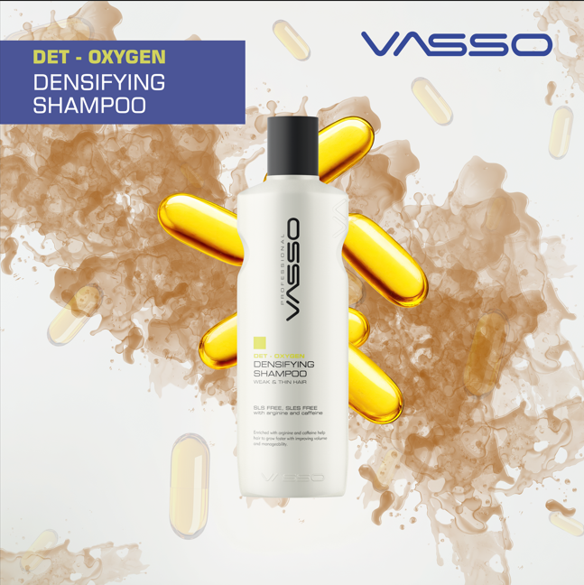 Vasso Det Oxygen Densifying Shampoo 9.3oz 270ml