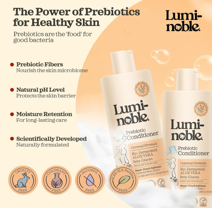 LumiNoble Prebiotic Pet Conditioner - 473 ml / 16 fl oz