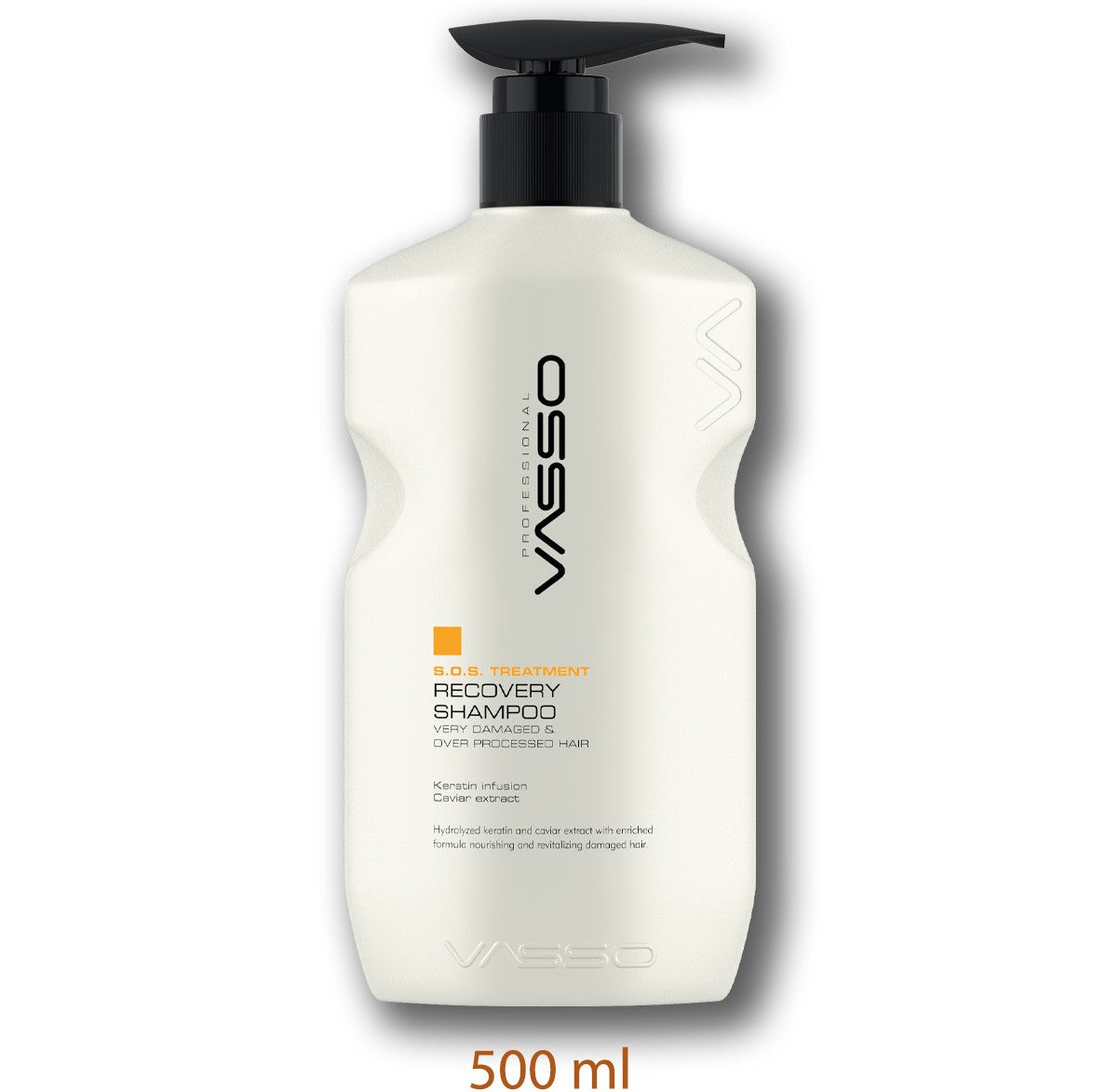 Vasso Sos Treatment Recovery Shampoo 16.9oz (500ml)