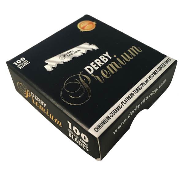 Derby Premium Single Edge Blades 100 Pack
