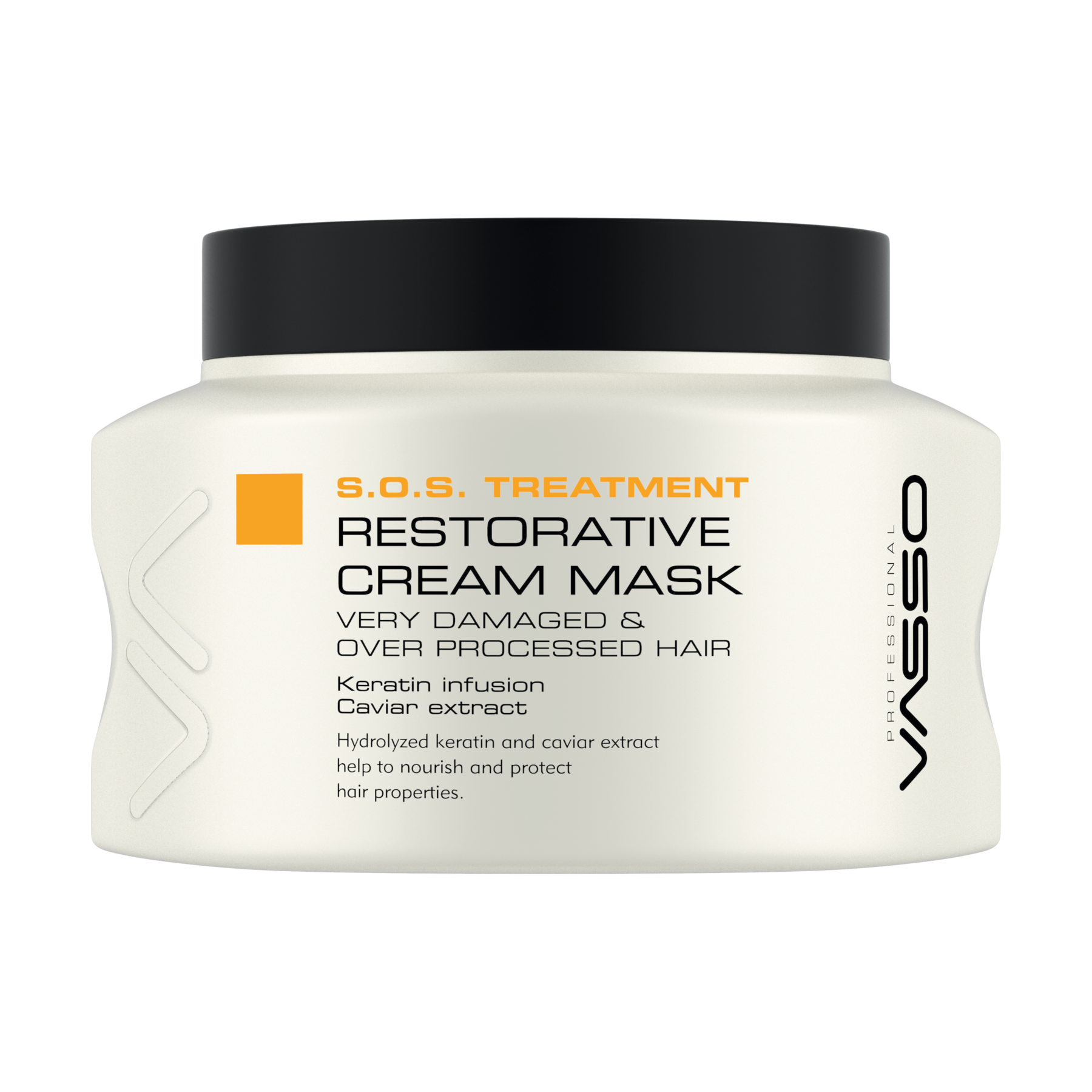 Vasso SOS Restorative Cream Mask 17.75oz (525ml)