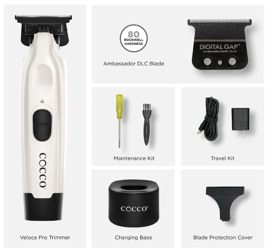 Cocco Veloce Pro Trimmer (Pearl White)