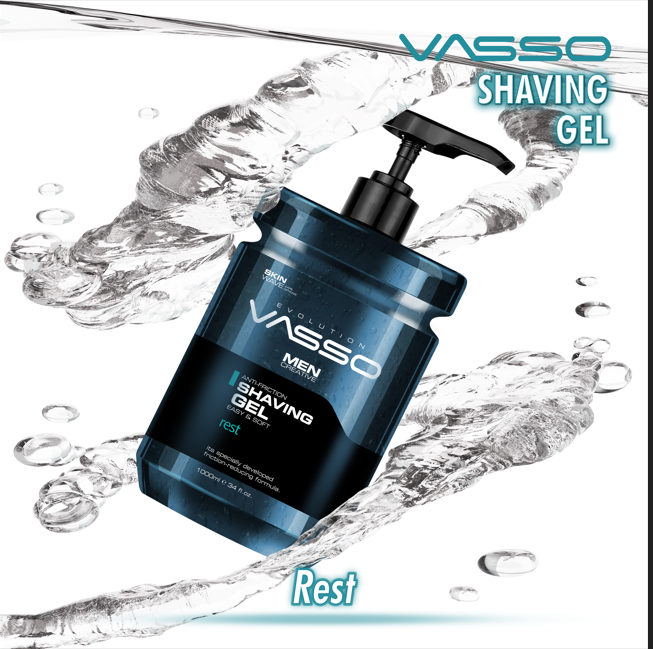 Vasso Men Shaving Gel – Rest