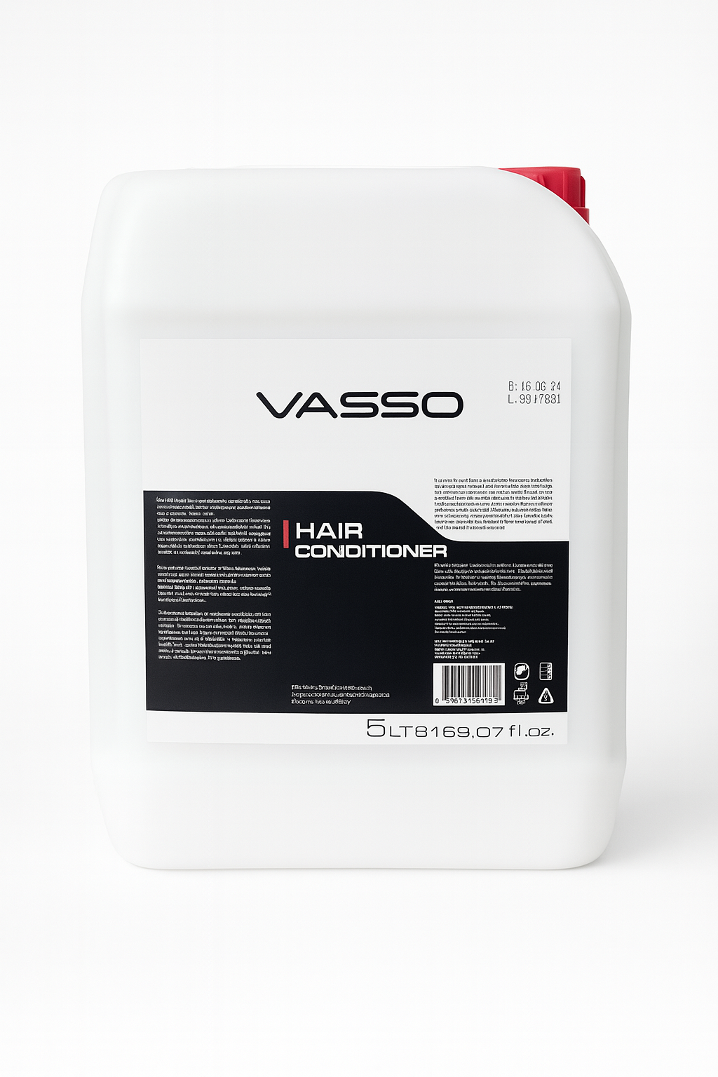 Vasso Hair Conditioner 1.32 Gallon (5 Liter)
